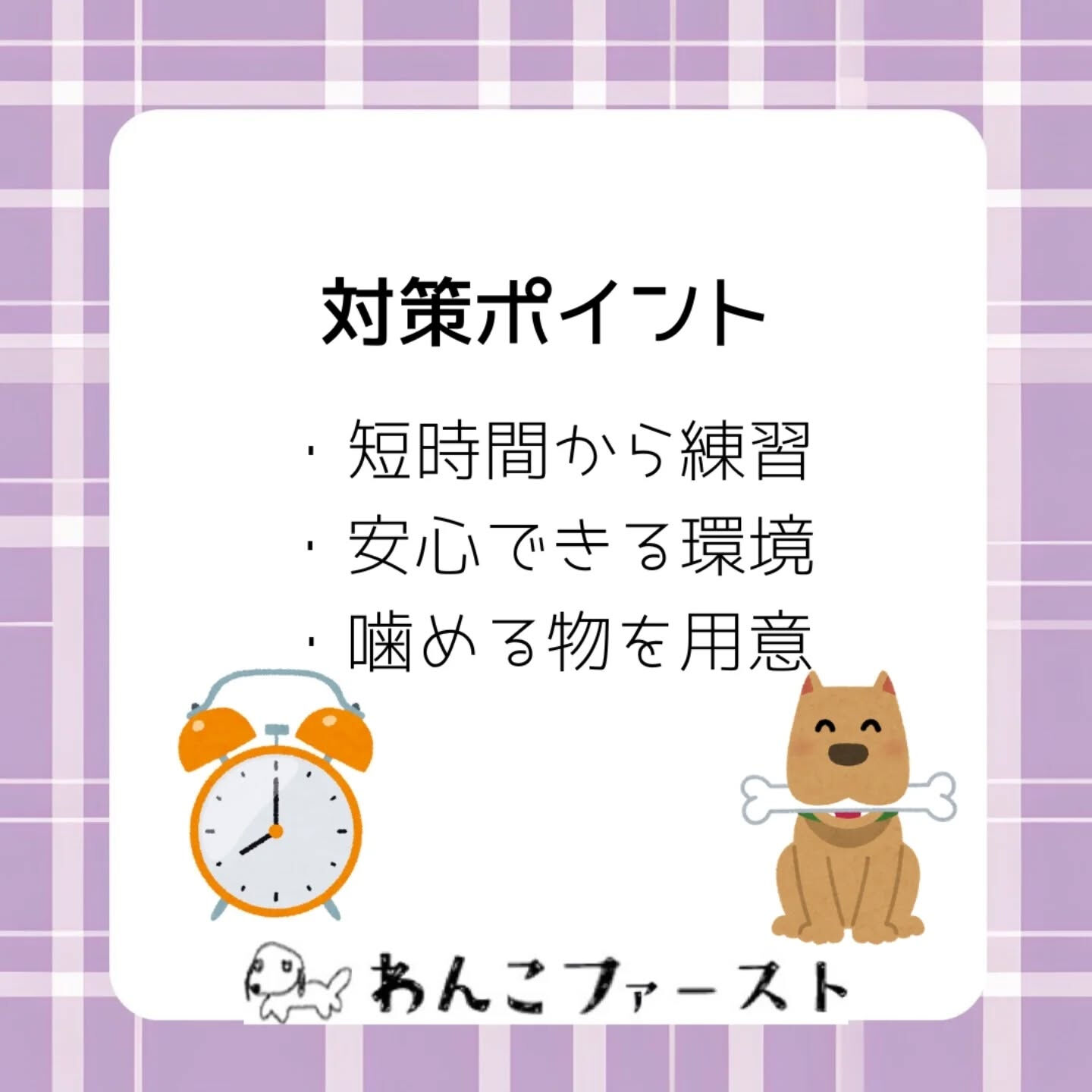 お留守番中に「物を壊す…」