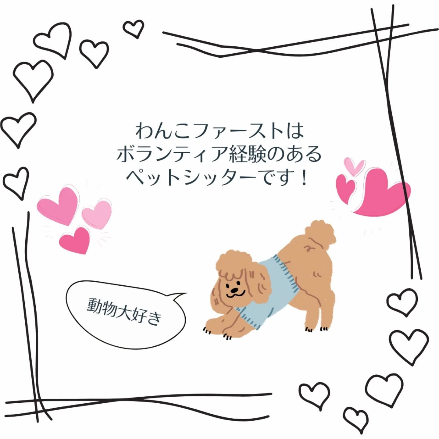 横浜市青葉区のペットシッターわんこファーストです！
