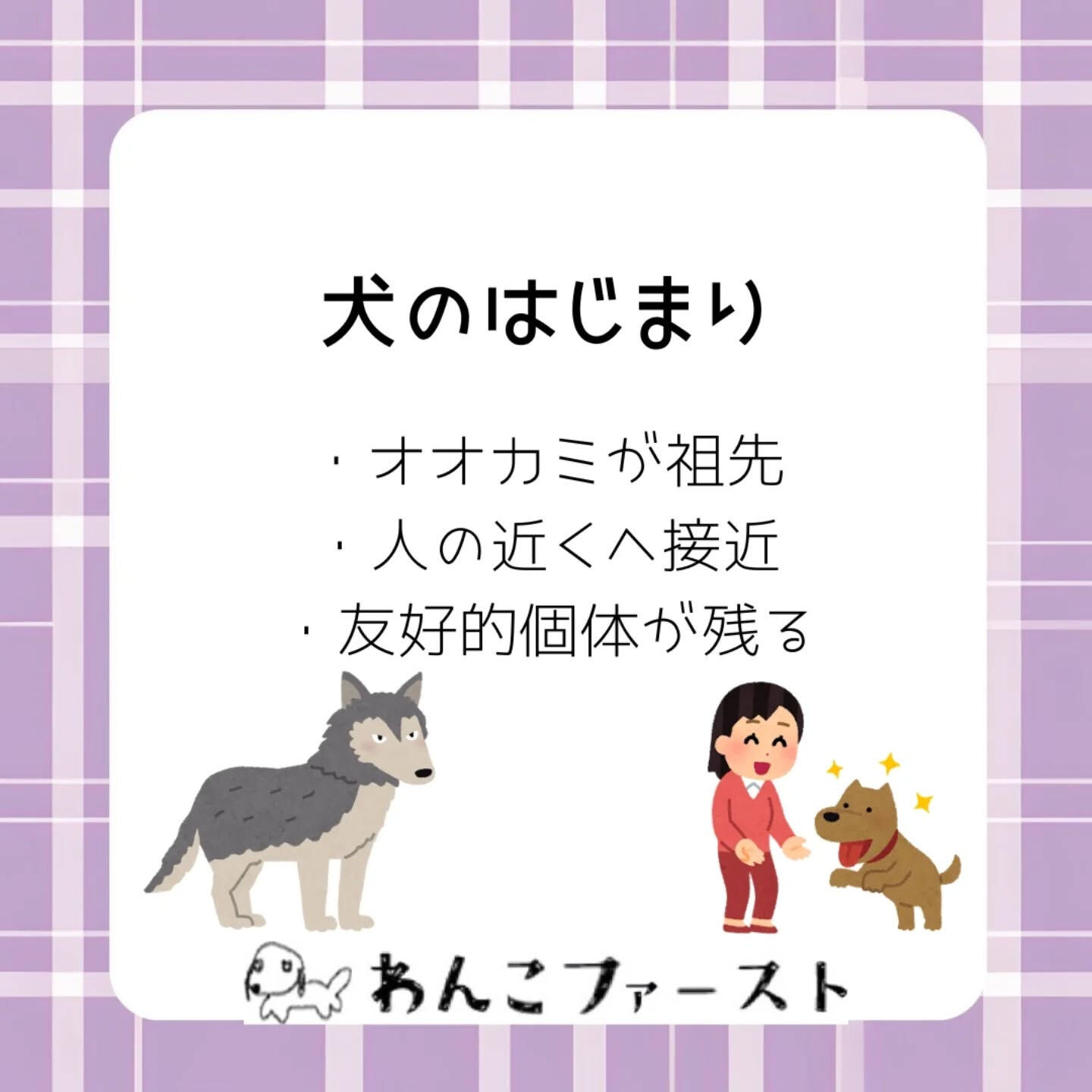 犬と人が一緒に暮らし始めたのは、