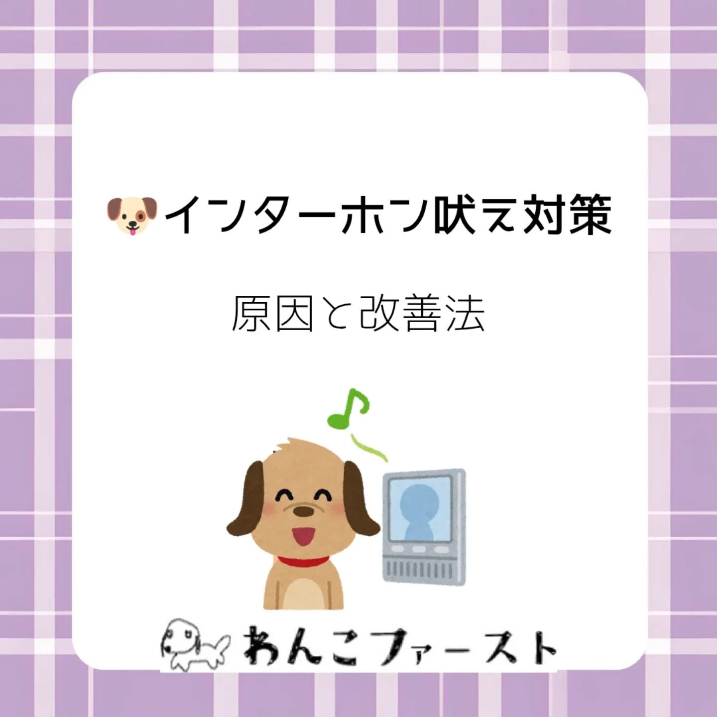 インターホンが鳴るたびに大騒ぎ…🐶💦
